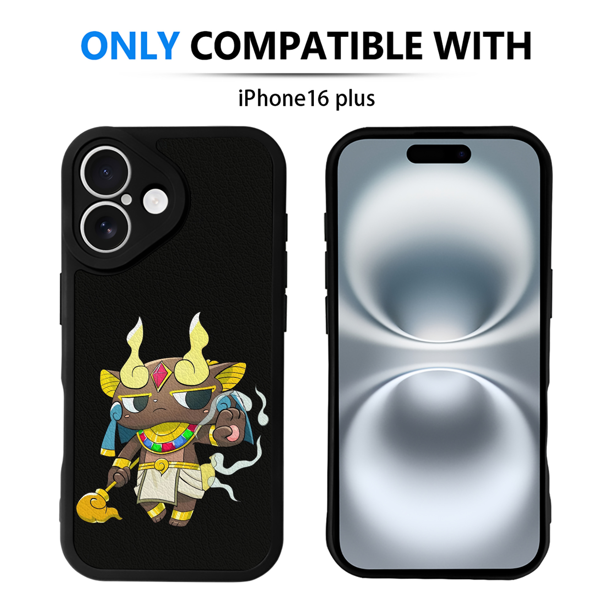（画像用） 妖怪ウォッチ Yo-kai Watch 【iPhone 16シリーズ対応】シリコンスマホケース（レザー調） 材質：シリコン